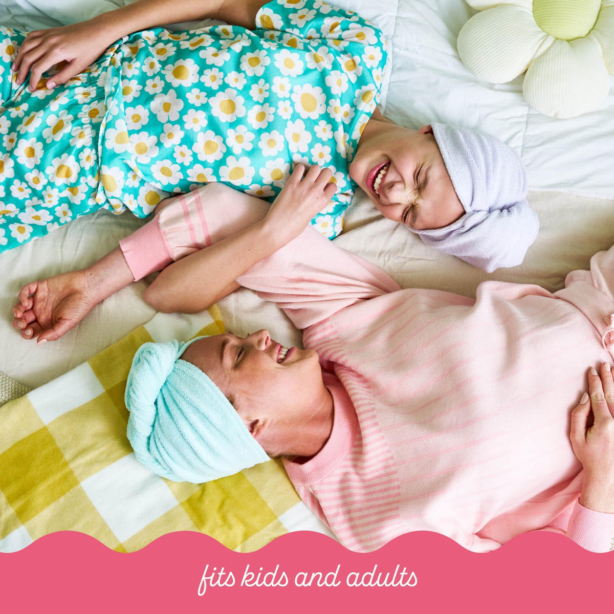Turbie Twist hair towel close-up of fabric texture