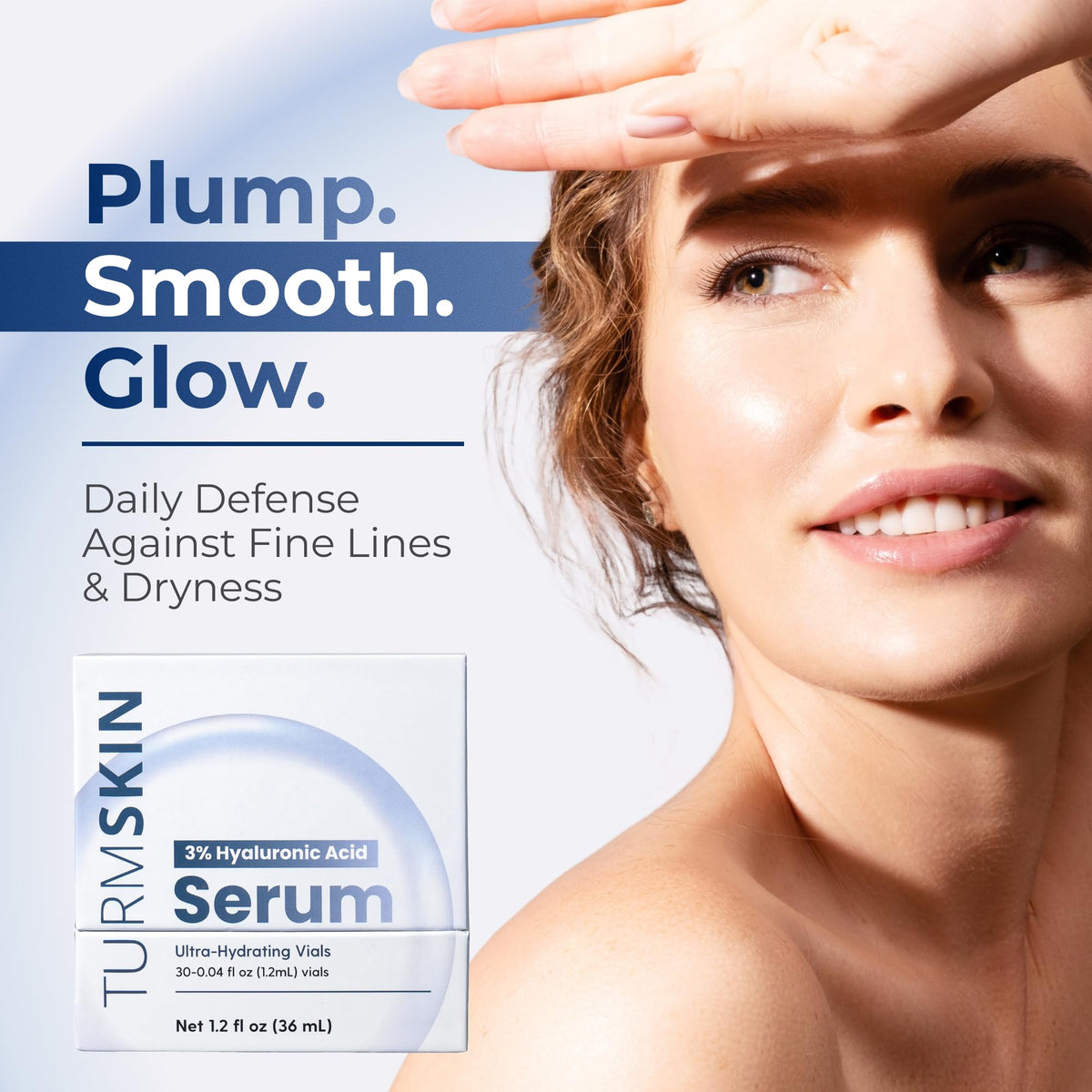 Turmskin Hyaluronic Acid Serum Ampoules packaging