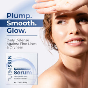 Turmskin Hyaluronic Acid Serum Ampoules packaging
