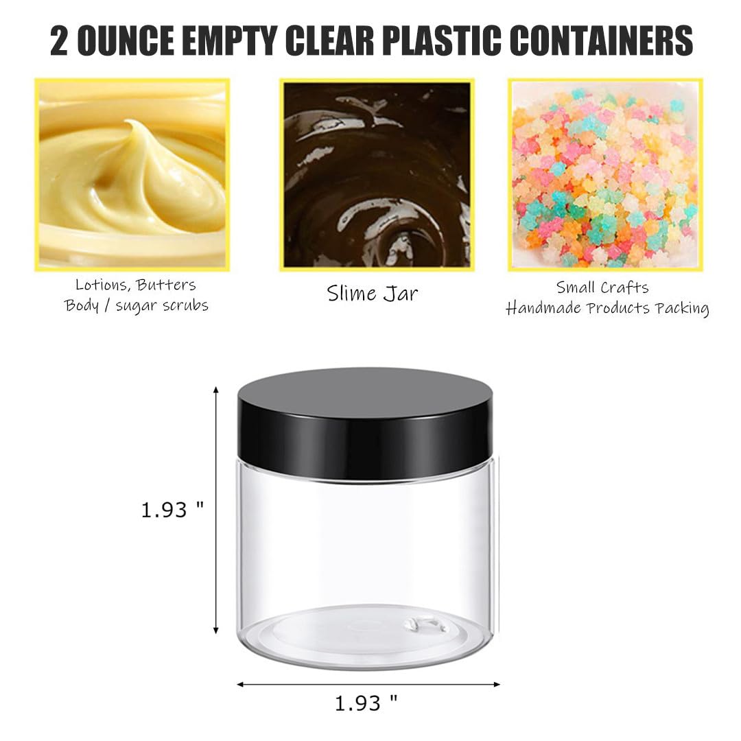 TUZAZO 2 oz plastic container with contents visible