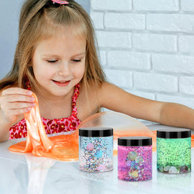 TUZAZO 8 oz plastic containers displayed on a shelf