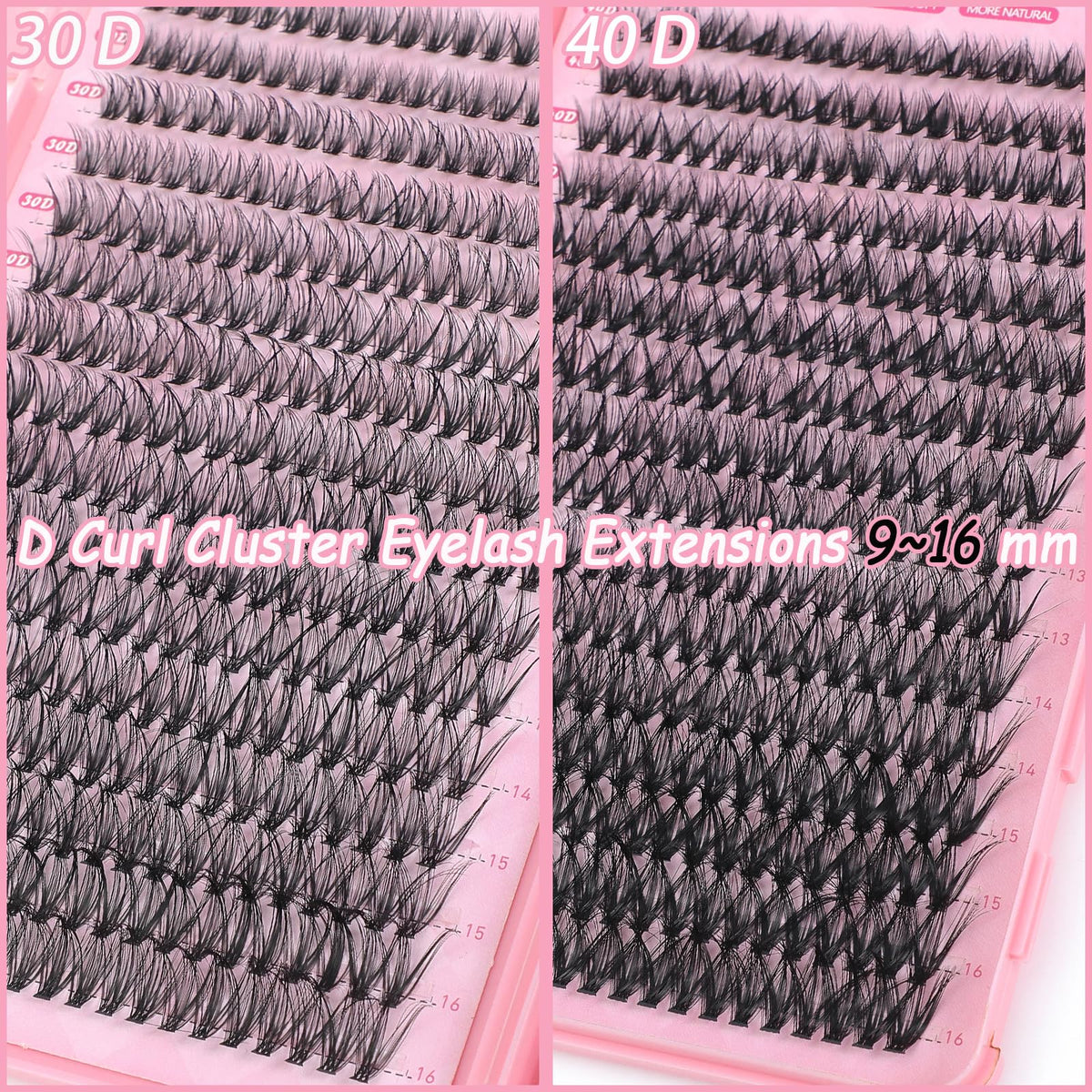 Tweezer and brush included in OLLAVO Lash Clusters Kit