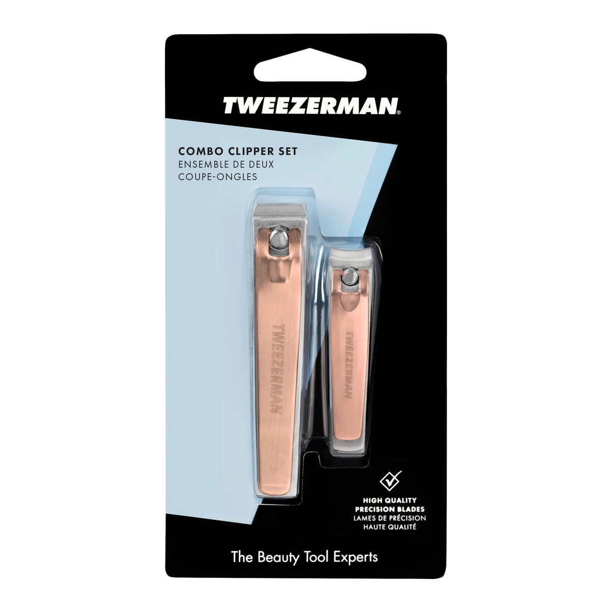 Tweezerman Combo Clipper Set with cleaning wipe
