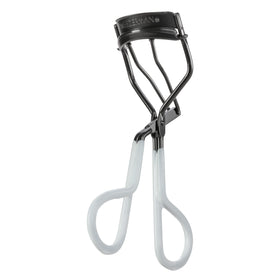 Tweezerman Great Grip Eyelash Curler front view in matte black