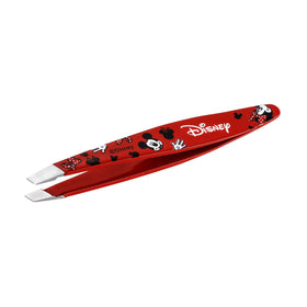 Tweezerman Mini Slant Tweezer featuring Mickey and Minnie Mouse design front view