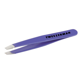 Tweezerman Mini Slant Tweezer in lilac front view