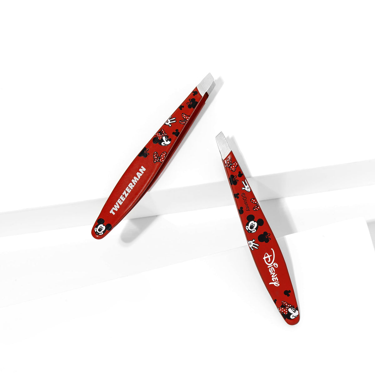 Tweezerman Mini Slant Tweezer with Mickey Mouse ears