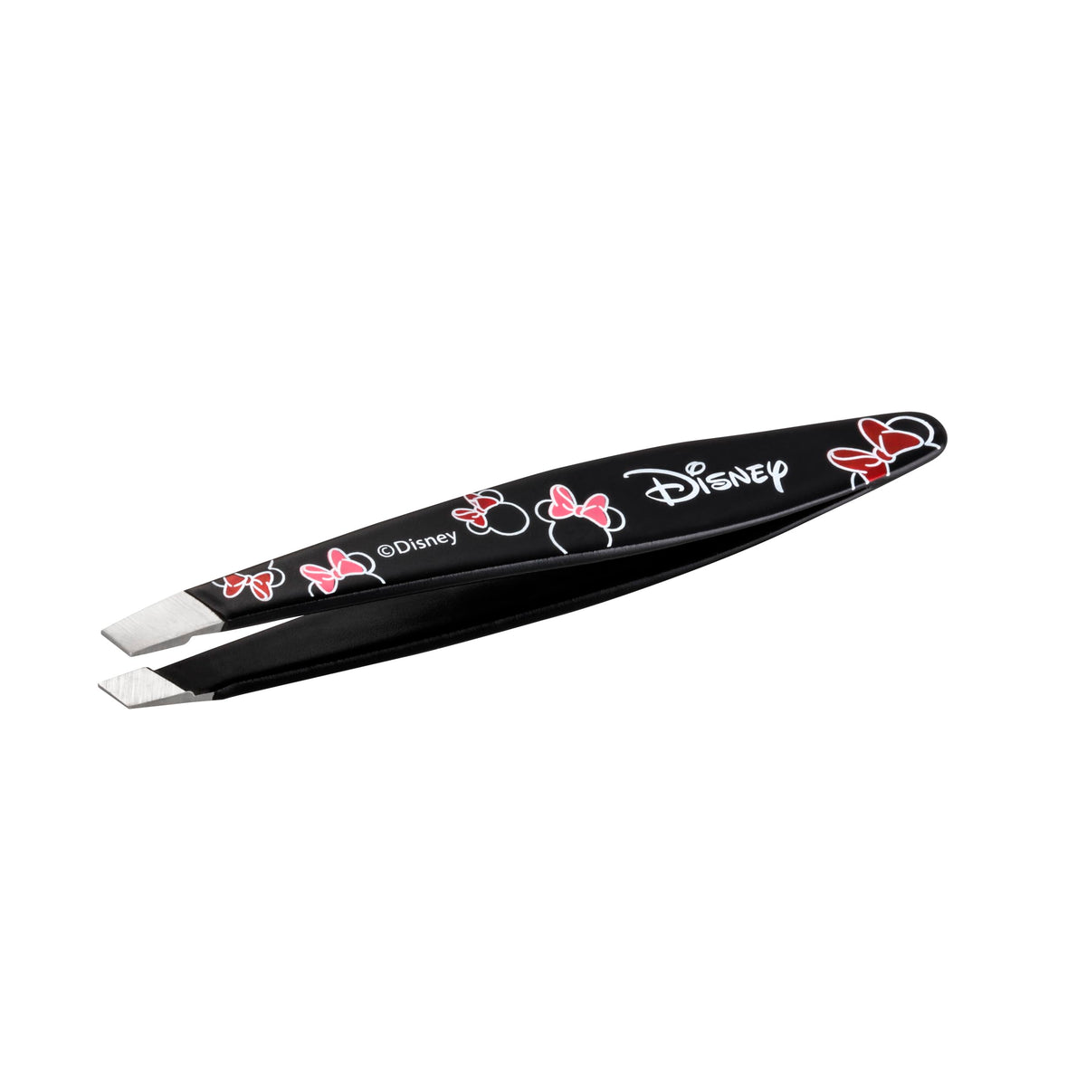 Tweezerman Minnie Mouse Mini Slant Tweezer front view