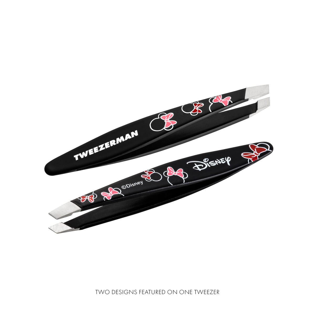 Tweezerman Minnie Mouse Mini Slant Tweezer in packaging