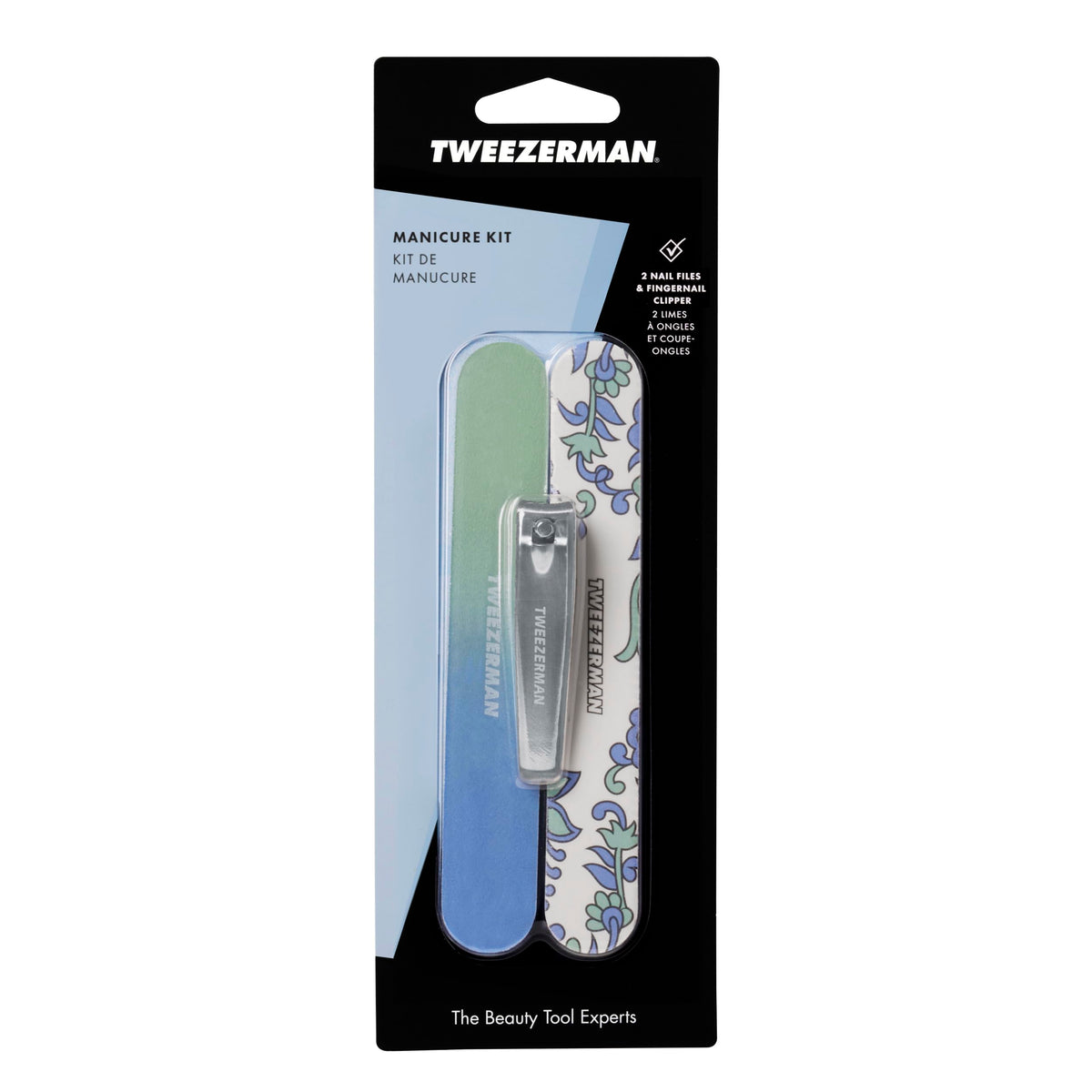 Tweezerman Nail Clipper in use for precise trimming