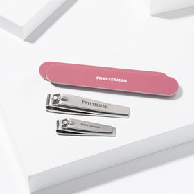 Tweezerman Nail Files with 100/180 grit for shaping