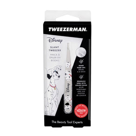 Tweezerman Slant Tweezer 101 Dalmatians in hand