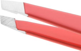 Tweezerman Slant Tweezer Geranium side view