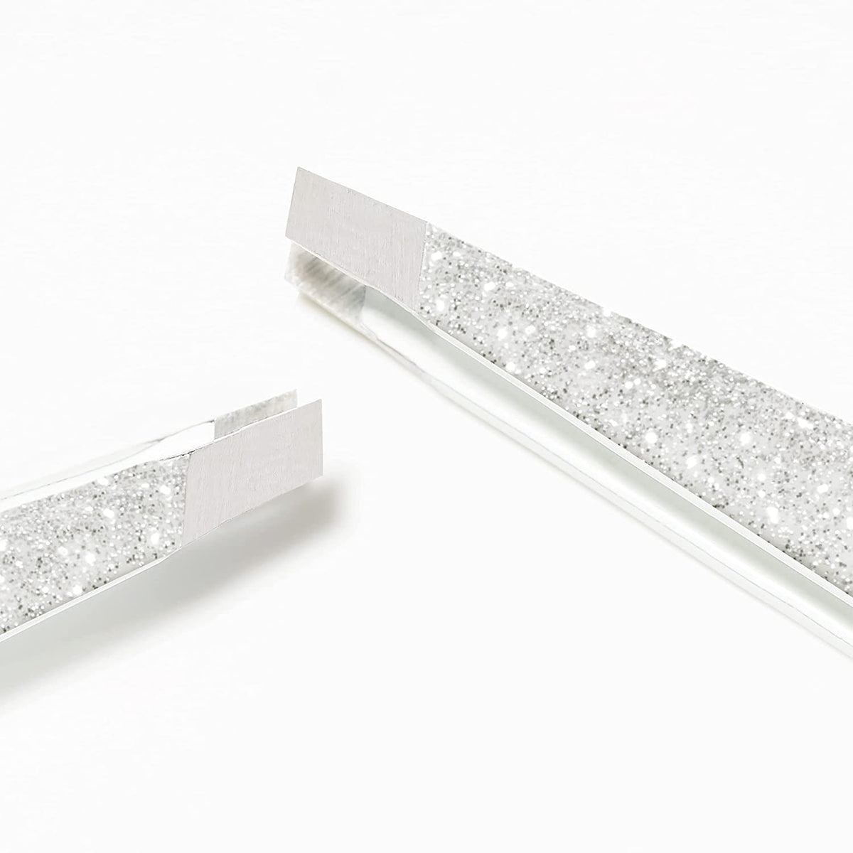Tweezerman Slant Tweezer with warm washcloth for prep