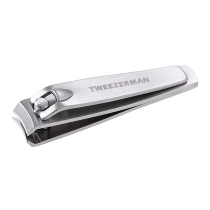 Tweezerman Stainless Steel Fingernail Clipper front view