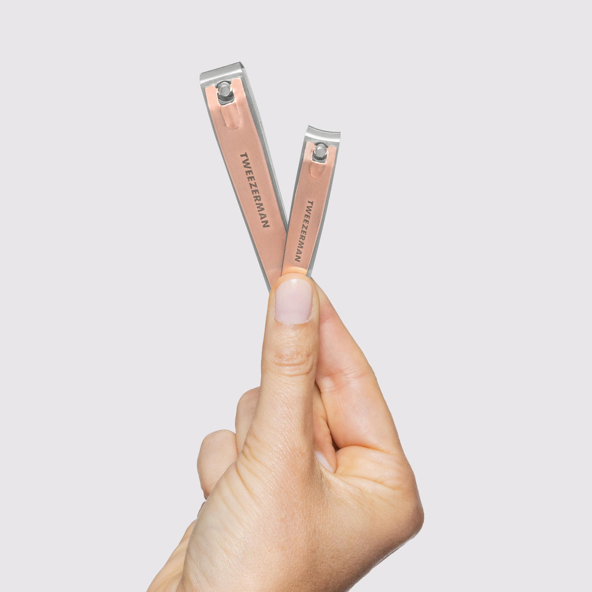 Tweezerman toenail clipper with straight blade
