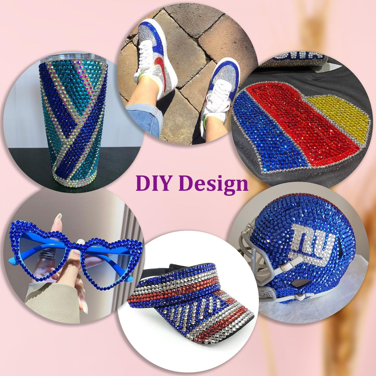 Tweezers and pickup pen for easy rhinestone application