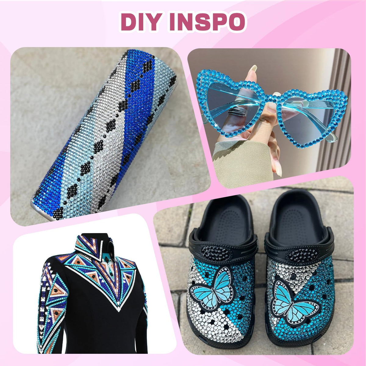Tweezers and pickup pen from BELLEBOOST rhinestones kit