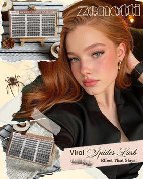 Tweezers from zenotti Breeze Spider Lash Clusters Kit