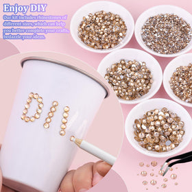 Tweezers included with TINKRSTUFF rhinestones package
