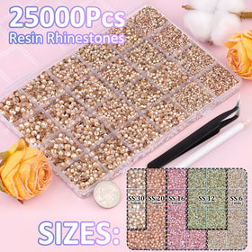 Tweezers included with TINKRSTUFF rhinestones set