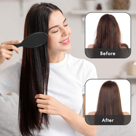Two Aussumy Detangling Hair Brushes displayed together