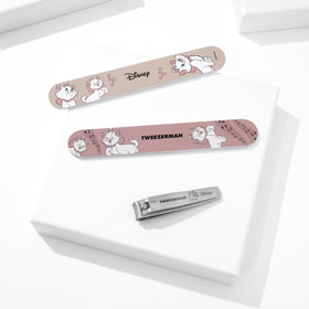 Two high-quality nail files included in Tweezerman Nail Kit