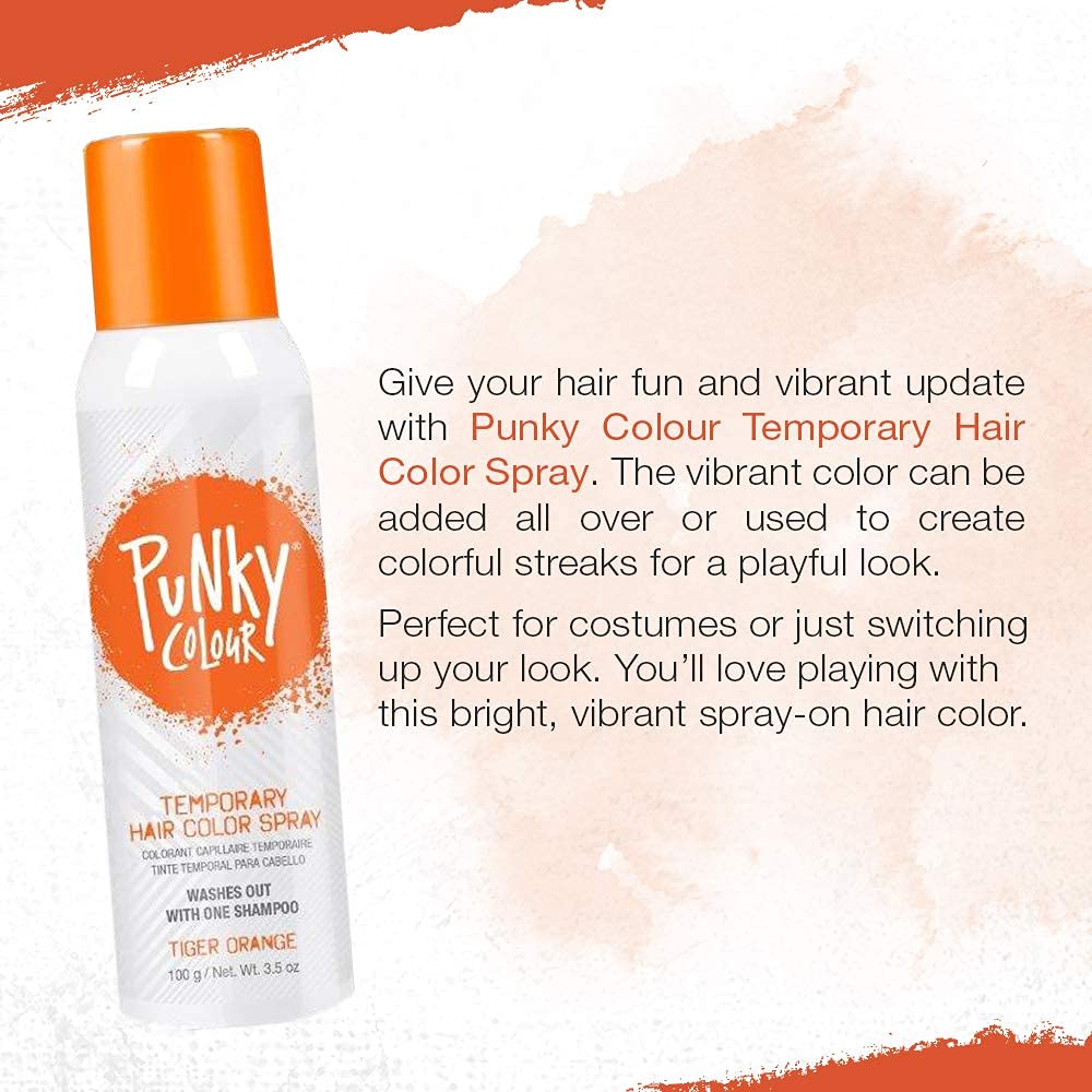 Two Punky Temporary Hair Color Spray bottles side by side