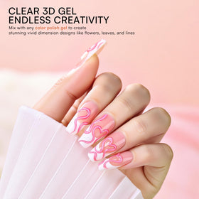 Two shades of chrome nail powder included in the kit