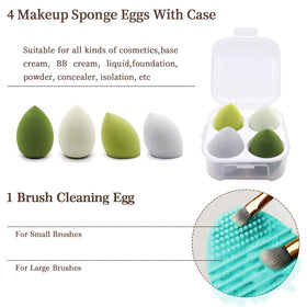 Two silicone lip brushes from Koccido set