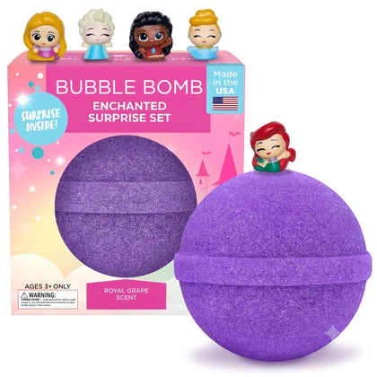 Two Sisters Princess Bath Bombs package front view