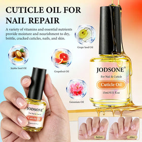 Two steel pushers included in JODSONE nail kit