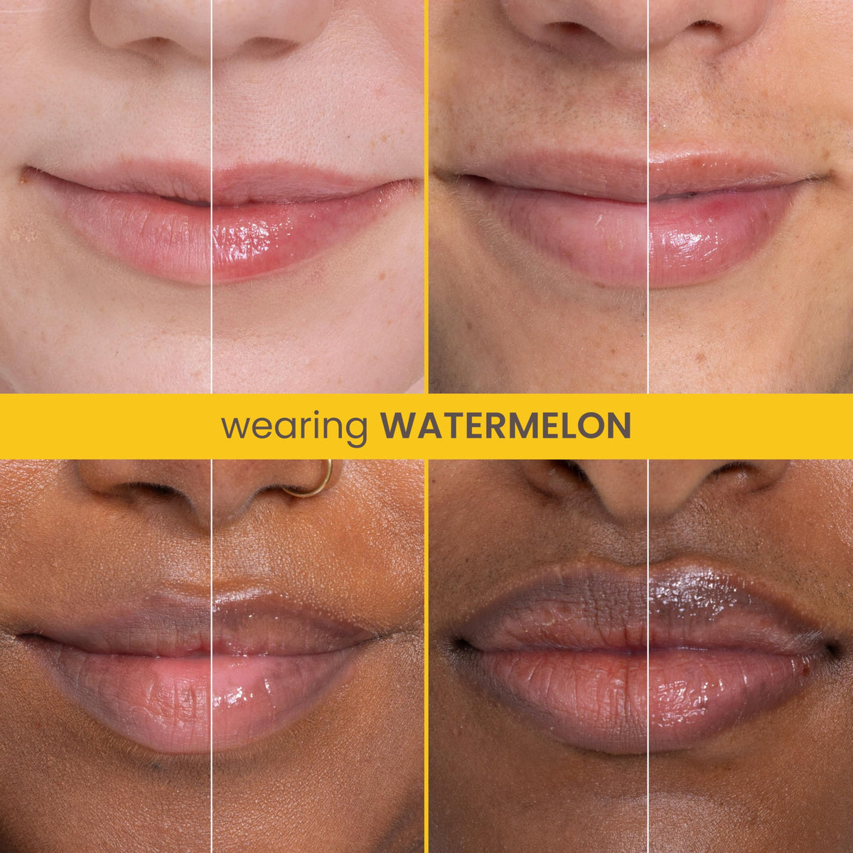 Two tubes of Burt's Bees Rescue Lip Relief side by side