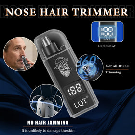 Two USB charging cables included in LQT Grooming Kit