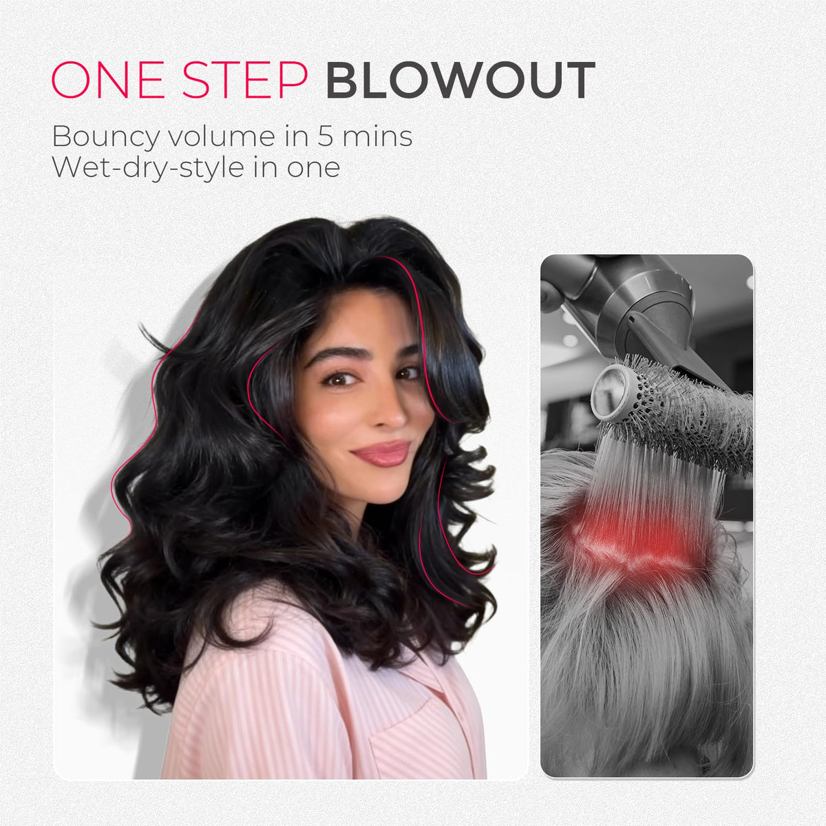 TYMO 2.0 Hair Blow Dryer Brush packaging
