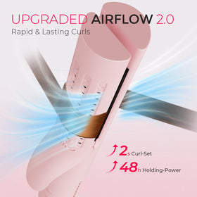 TYMO Airflow 2.0 Curling Iron Flat Iron side view