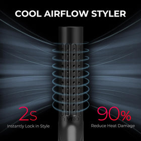 TYMO Airflow 2.0 Curling Iron Flat Iron side view