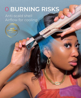TYMO Airflow 2.0 Curling Iron Flat Iron styling hair