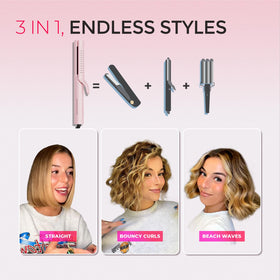 TYMO Airflow 2.0 Curling Iron Flat Iron with temperature settings