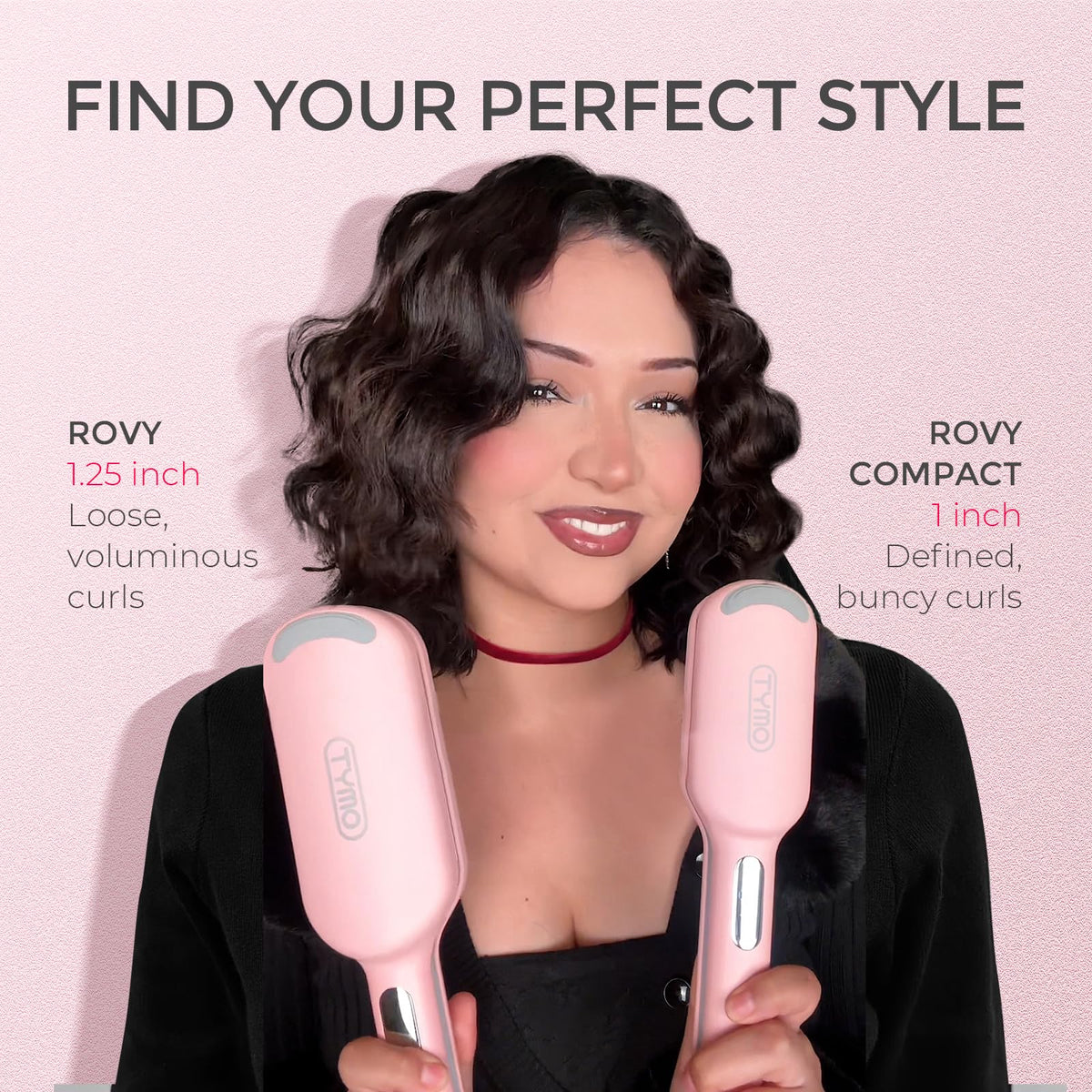 TYMO Curling Iron Hair Crimper Waver showing insulation design