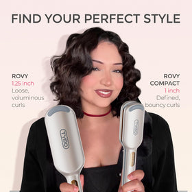 TYMO Curling Iron Hair Crimper Waver with beachy waves