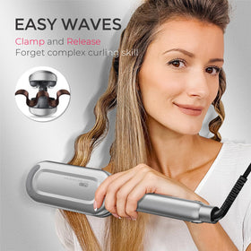 TYMO Curling Iron side view showing 1.25 inch barrel