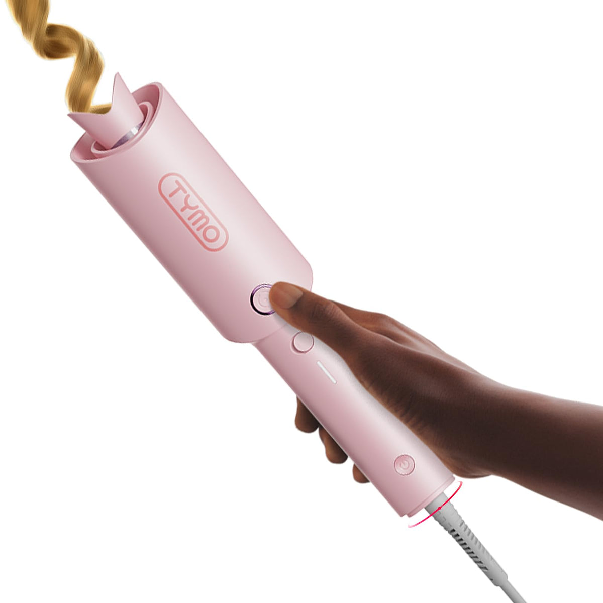 TYMO CurlPRO Automatic Rotating Curling Iron front view
