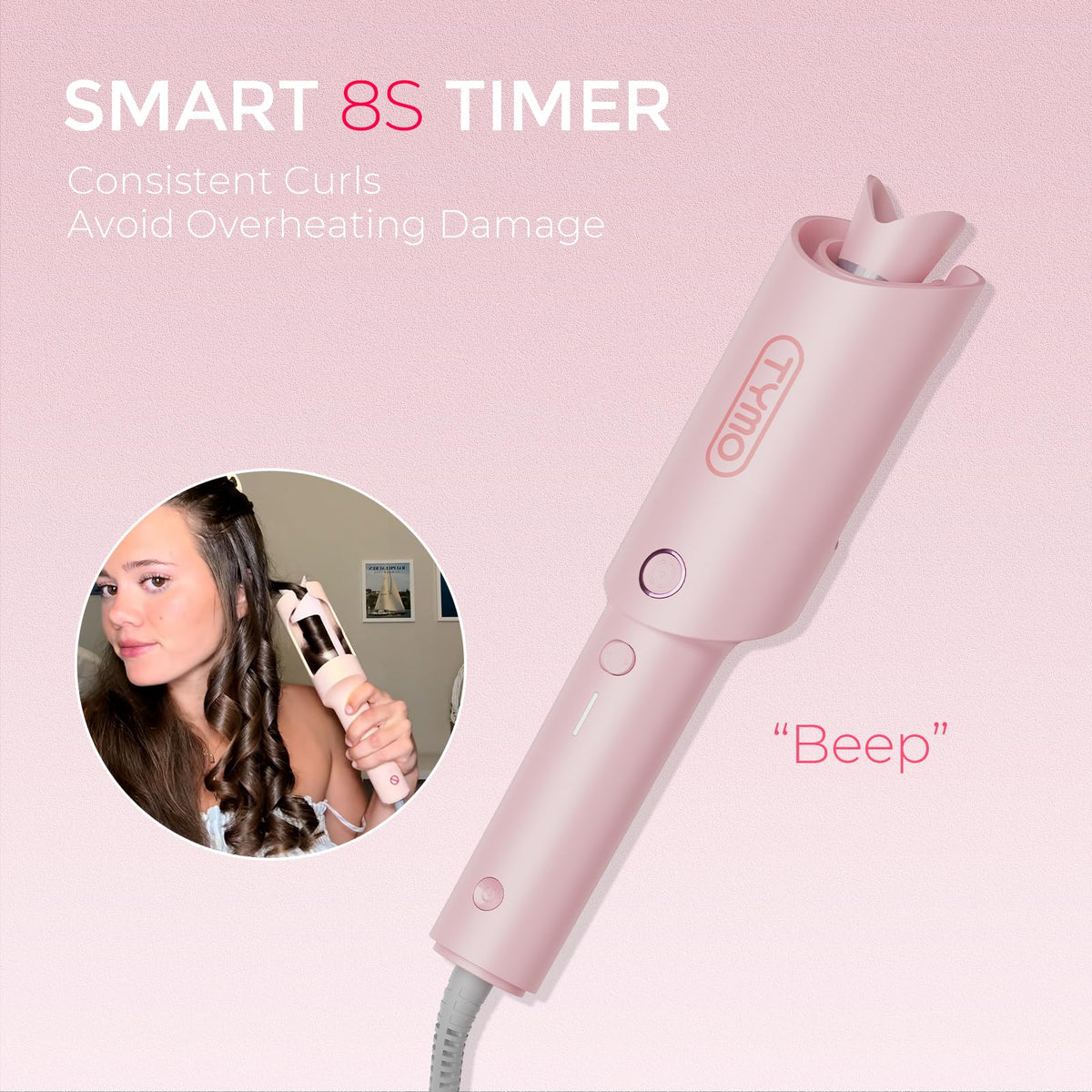 TYMO CurlPRO curling iron packaging