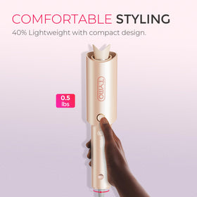 TYMO CurlPro curling iron with cool-to-the-touch design