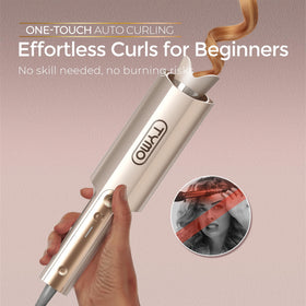 TYMO CurlPro Plus curling iron with long barrel and controls