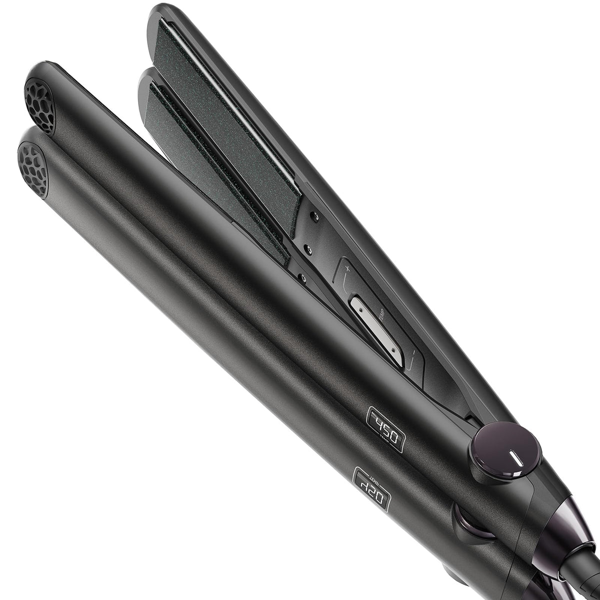 TYMO Flat Iron Hair Straightener 2 in 1 front view