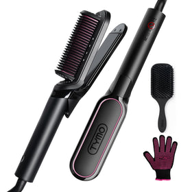 TYMO Flat Iron Hair Straightener Brush front view