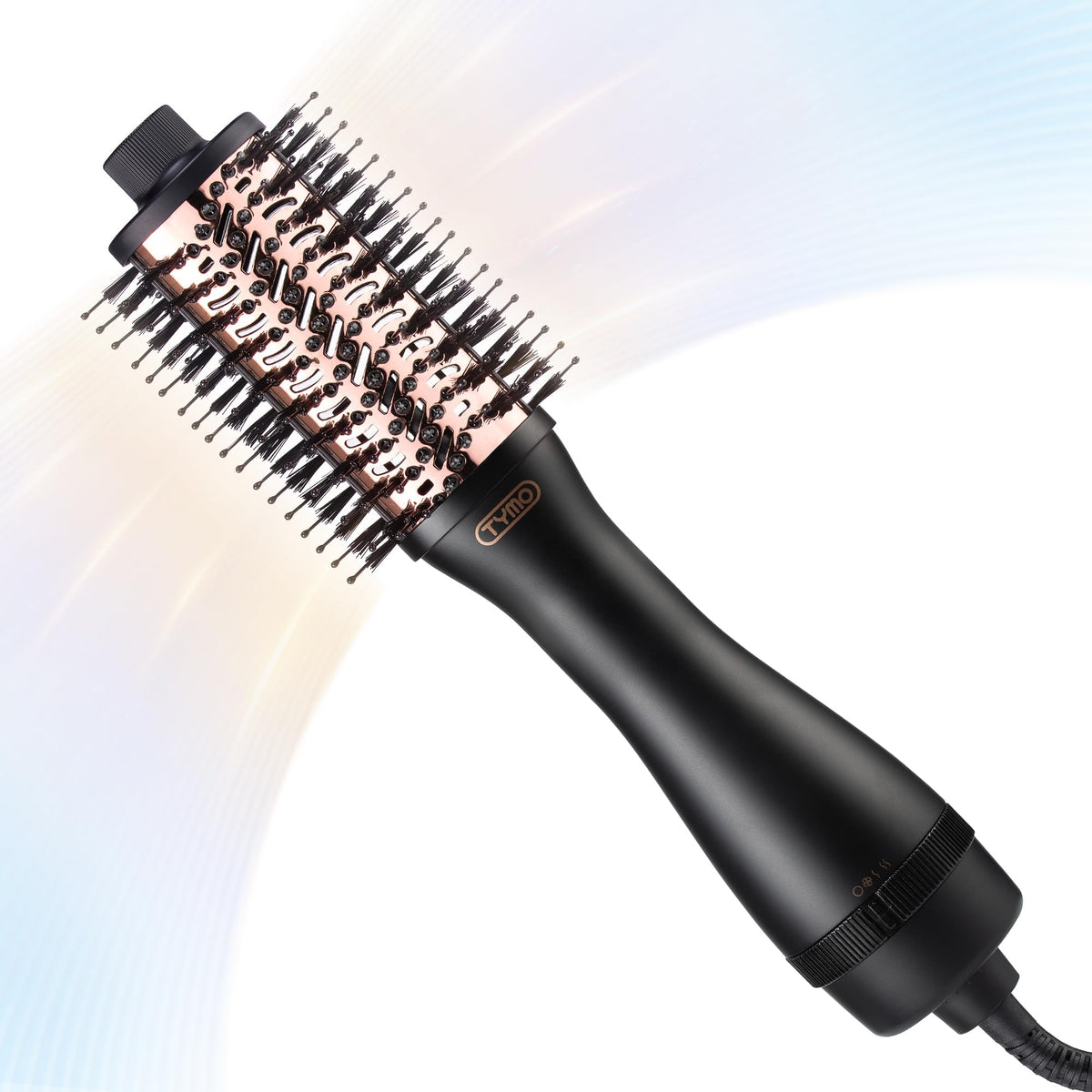 TYMO Hair Dryer Brush front view with 2-inch barrel
