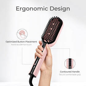 TYMO Hair Straightener Brush packaging